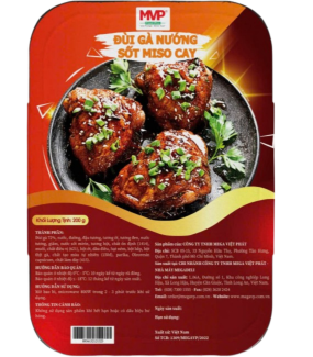 ĐÙI GÀ NƯỚNG SỐT MISO CAY