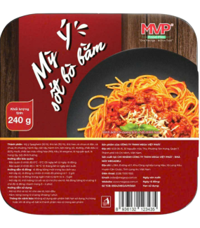 MỲ Ý SỐT BÒ BẰM