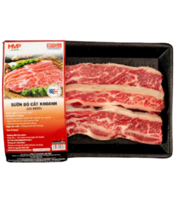 SƯỜN BÒ CẮT KHOANH (US BEEF)